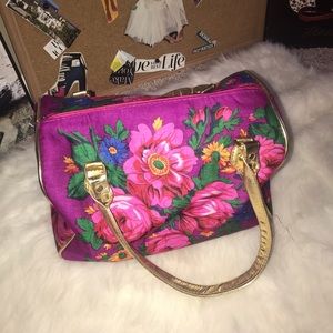 Floral colorful purse 👛